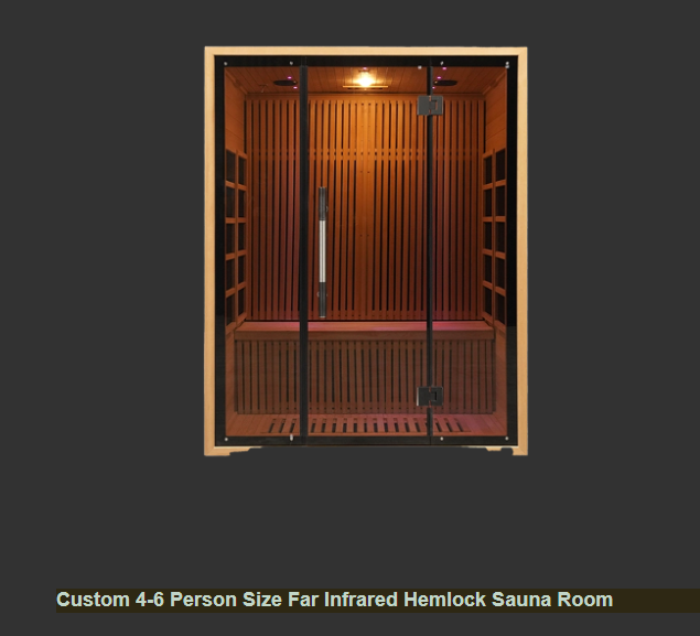 Gather sauna, 4–6-person configuration
